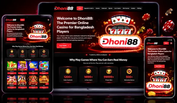 Dhoni88 PBN website screenshot